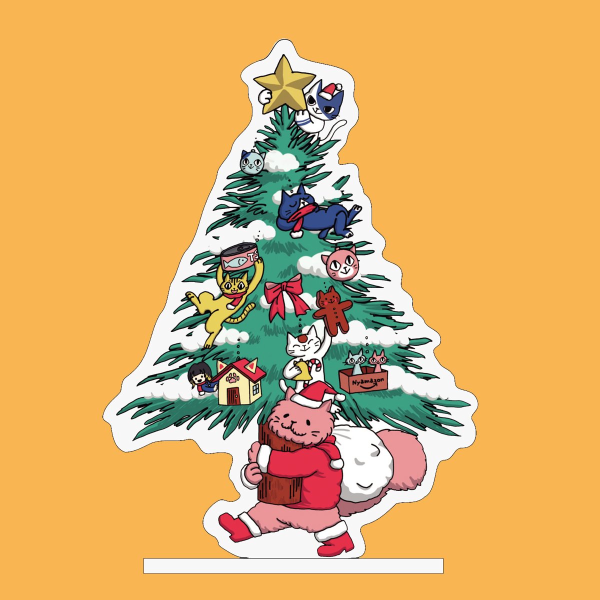 にゃんX'masアクリルスタンド.jpg